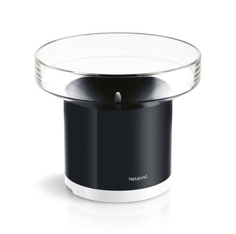 Regenmeter voor tuin met automatische regenmeting in millimeter per uur en app integratie