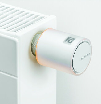 Radiatorknoppen voor woningverwarming met intelligente regeling en app bediening set van drie