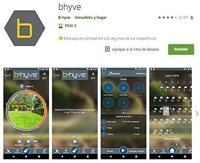 Kraan timer voor tuinirrigatie met wifi hub en app bediening voor waterbesparing