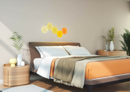 Lichtpanelen voor slimme verlichting met wifi bediening en kleurverlichting voor muur en plafond