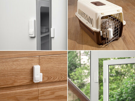 Contact sensor voor raam en deur detectie met Bluetooth verbinding