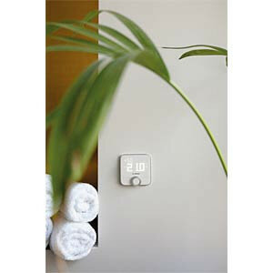 Kamerthermostaat voor binnengebruik met bedrade regeling 230 volt app bediening IP21 wit Zigbee