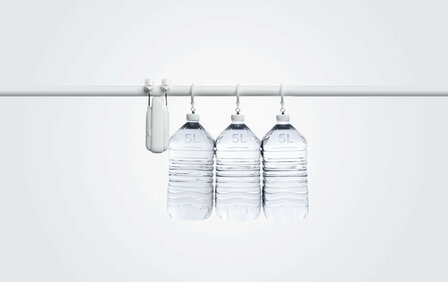 Switchbot gordijnmotor voor roede gordijnrails met Bluetooth fluisterstil tot 15 kilo