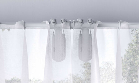 Switchbot gordijnmotor voor roede gordijnrails met Bluetooth fluisterstil tot 15 kilo