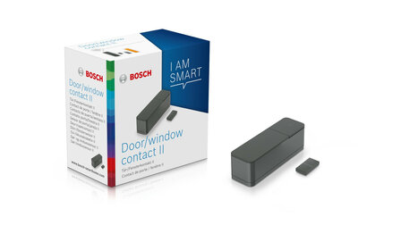 Deur raam contact sensor voor Bosch Smart Home systeem met pauzeknop en Zigbee communicatie