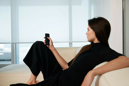 Afstandsbediening voor rolgordijnmotor binnengebruik met vijf kanalen draadloze bediening