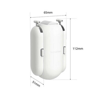 Gordijnmotor voor U Rail systeem met automatische bediening en Bluetooth connectiviteit