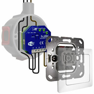 Dimmer voor LED verlichting met wifi bediening en soft start systeem