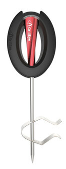 Sonde voor slimme BBQ thermometer met clip en hittebestendig RVS tot 380 graden