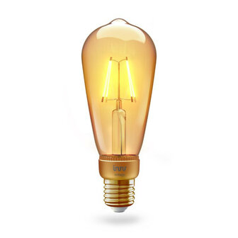 Filament Edison lamp voor slimme verlichting met Zigbee dimfunctie en E27 fitting