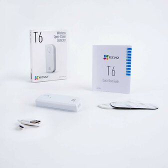 Deursensor en raamsensor voor Ezviz alarmsysteem met directe melding bij beweging