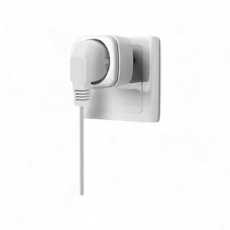 Slimme stekker dimbaar 220-240V 200W WiFi Tuya Smart Life wit