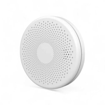 Combimelder rook &amp;amp; koolmonoxide met WiFi 2.4 GHz en Tuya-app, 85 dB, wit