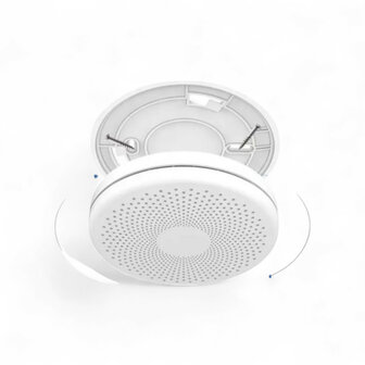 Combimelder rook &amp;amp; koolmonoxide met WiFi 2.4 GHz en Tuya-app, 85 dB, wit