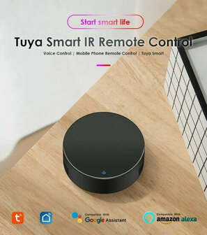 Universele IR-afstandsbediening, wit, WiFi 2.4GHz, app-bediening, zelflerende functie