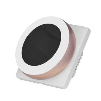 Inbouw slimme thermostaat cv installatie met touchscreen en WiFi (Tuya Smart Life) wit
