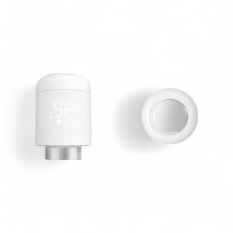 Radiatorknop met WiFi-bediening zonder gateway, wit