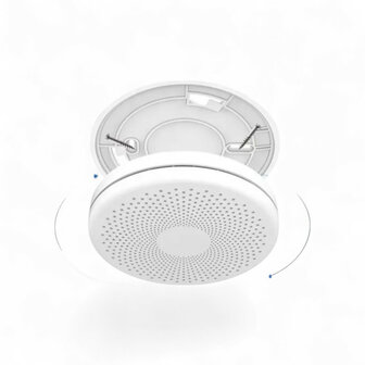 Rookmelderset en koolmonoxidemelder met WiFi en Tuya Smart Life (Wit)