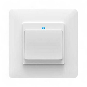Slimme witte WiFi lichtschakelaar voor inbouw met controleverlichting