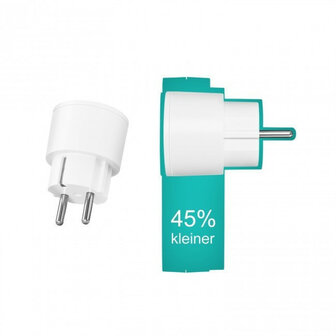 Compacte tussenstekker voor slim schakelen met KlikAanKlikUit systeem tot 2300 watt 3-pack