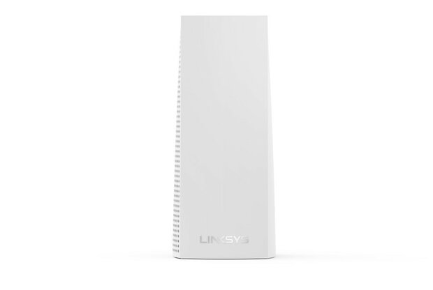 Mesh router voor Wi Fi netwerk met tri band technologie app bediening staand ontwerp wit kunststof