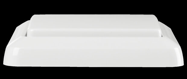 Draadloze enkele wandschakelaar voor KlikAanKlikUit systeem met gebruiksgemak zonder stroomvoorziening