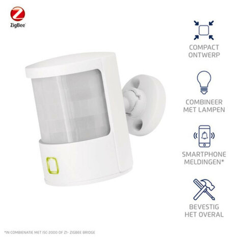 Bewegingssensor voor KlikAanKlikUit systeem met detectie en app melding