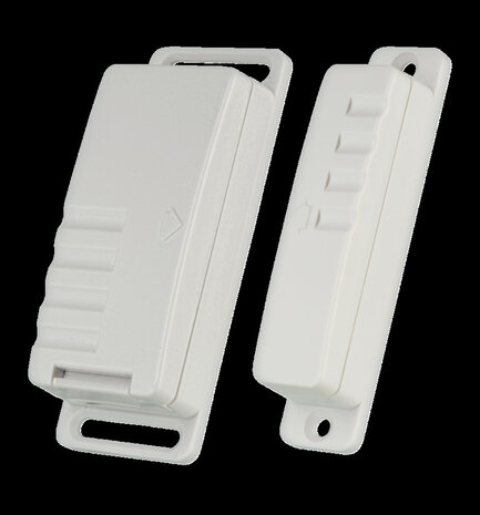 Draadloze magnetische raam en deur sensor voor KlikAanKlikUit systeem met veelzijdige detectie en lichtschakeling