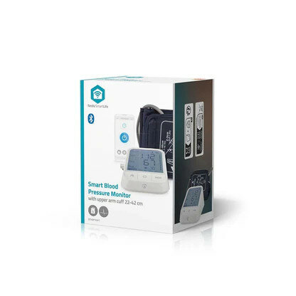 Bloeddrukmeter voor bovenarm met Bluetooth LCD display en onregelmatige hartslag detectie