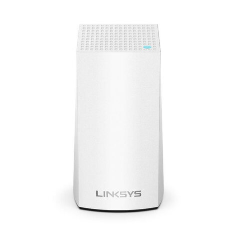 Mesh router voor woning met dual band technologie 2 pack voor betere Wi Fi dekking en gigabit poorten wit kunststof staand ontwerp