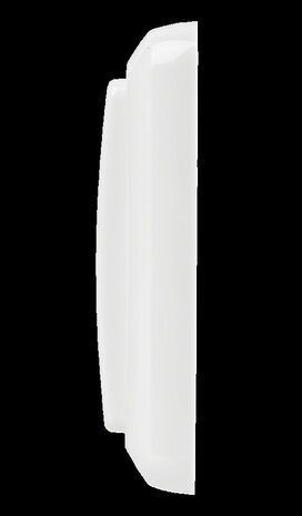 Draadloze dubbele wandschakelaar voor KlikAanKlikUit systeem met bediening zonder stroomaansluiting