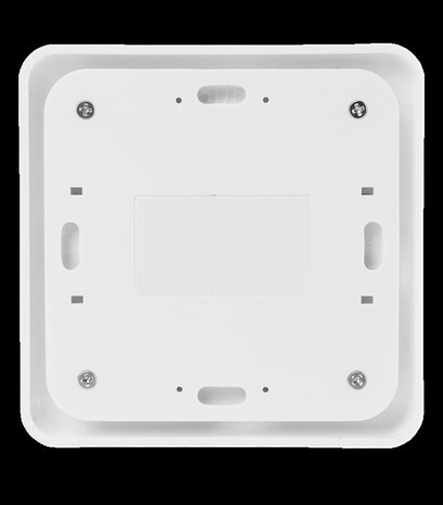 Draadloze dubbele wandschakelaar voor KlikAanKlikUit systeem met bediening zonder stroomaansluiting