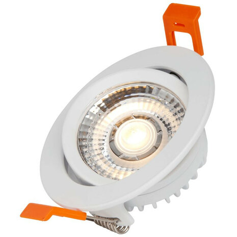 Inbouwspots voor plafond met leddriver warm wit licht compatibel met Philips Hue systeem