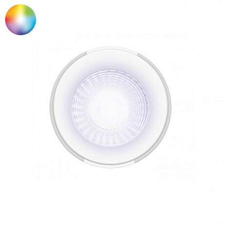 Led Spot voor slimme verlichting met Zigbee systeem en RGB kleurregeling en GU10 fitting energiezuinig wit