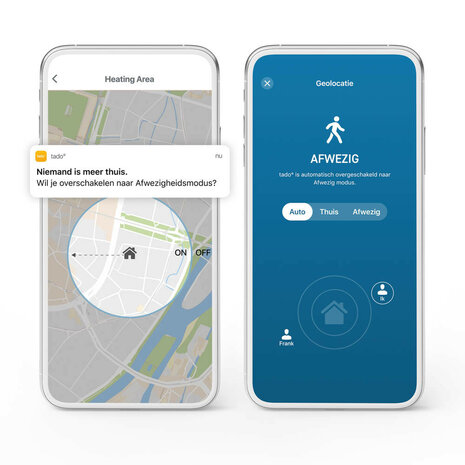 Slimme thermostaat voor verwarming met bedrade installatie energiezuinige bediening WiFi zoneverwarming geofencing