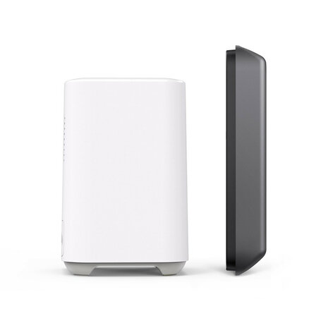 Deurbel voor beveiliging met dual camera en Homebase 2 met 2K HDR en bewegingsdetectie