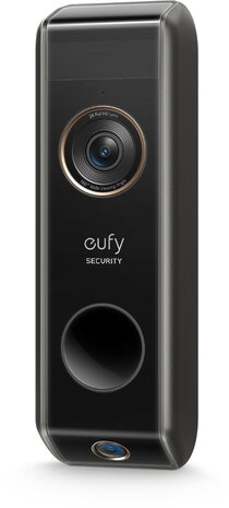 Deurbel voor gebruik met Eufy Homebase 2 of 3 met dual camera en 2K HDR beeldkwaliteit