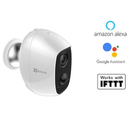 Beveiligingscamera voor buiten met full HD en oplaadbare batterij van Ezviz