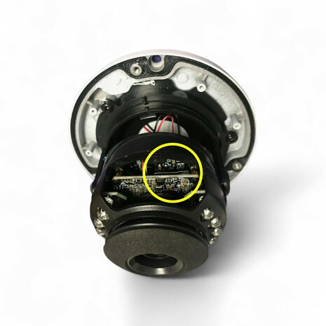 Wifi beveiligingscamera voor binnen met 4MP resolutie groothoeklens en nachtzicht