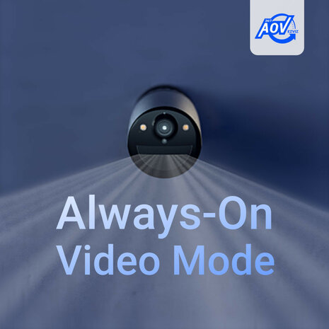 Buitencamera voor buiten met draadloze werking zonnepaneel oplaadbare batterij 4K resolutie en kleur nachtzicht