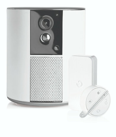 Beveiligingscamera voor binnen met raam en deursensor en back up batterij van Somfy
