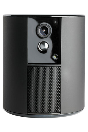 Beveiligingscamera voor binnen met draadloze verbinding en automatische privacy schuif