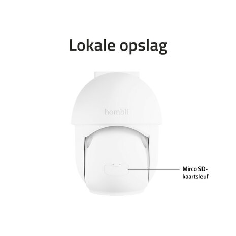 Camera voor buiten met pan en tilt functie en 2K resolutie voor scherpe beelden
