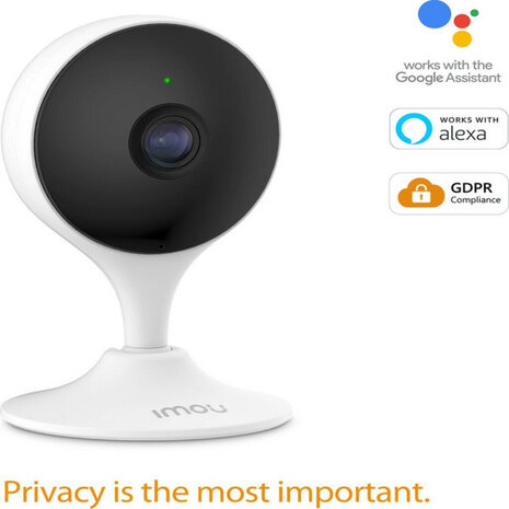 IP camera voor binnen met Full HD nachtzicht bewegingsdetectie en tweeweg spraakfunctie