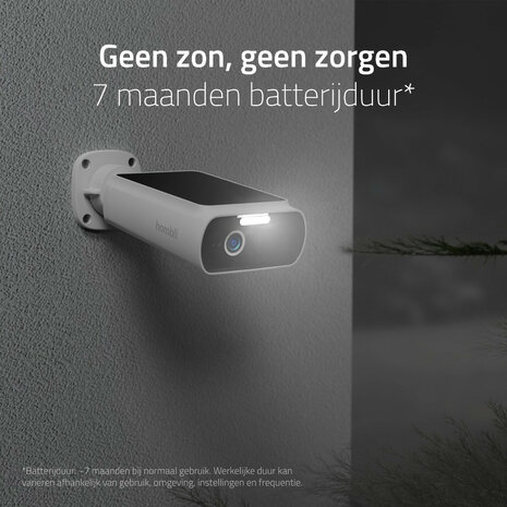Camera voor buiten met zonnepaneel wifi bewegingsdetectie schijnwerper en 2K kleurbeeldsensor