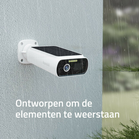 Camera voor buiten met zonnepaneel wifi bewegingsdetectie schijnwerper en 2K kleurbeeldsensor