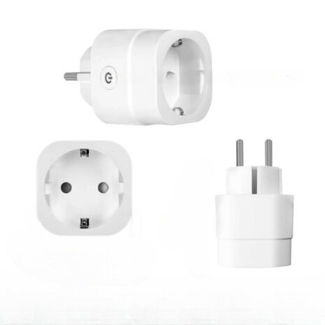 Slimme stekker voor verlichting met WiFi bediening dimbaar 220V 200W via Tuya app spraakbesturing