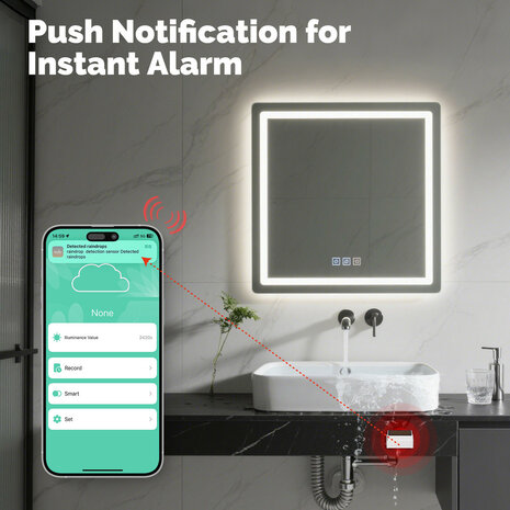 Smart Regensensor voor automatische raamsturing en zonneschermregeling met Zigbee 3.0 en IPX4 waterdicht