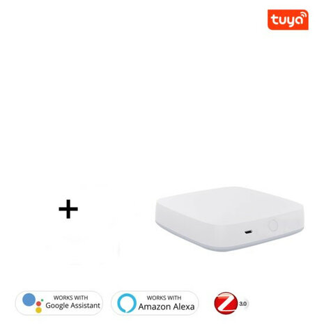 Radiatorknop voor temperatuurregeling met app en spraakbediening exclusief gateway