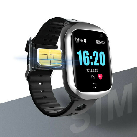 Gps smart horloge voor kinderen met 4g systeem waterdichtheid en app bediening